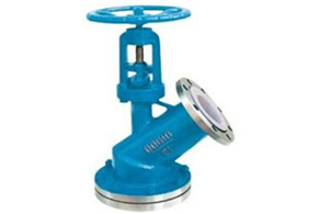 不锈钢下展式衬氟放料阀