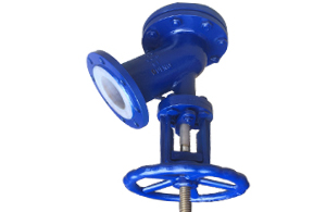 衬氟罐底放料阀