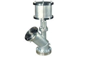 气动保温放料阀